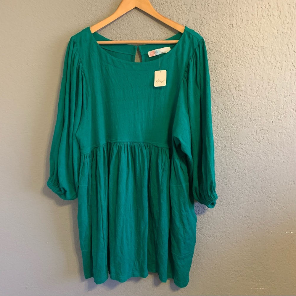 New Free People Beach Get Obsessed Babydoll Dress Size Large